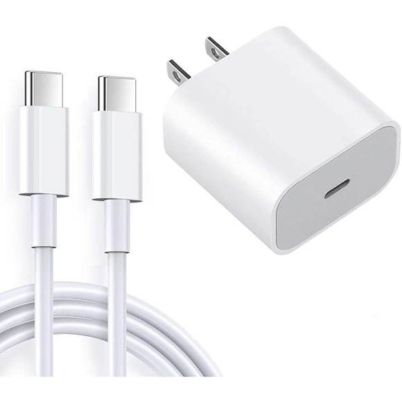 Other - USB-C to USB-C Charger Set – 4 Foot Cable + Power Adapter